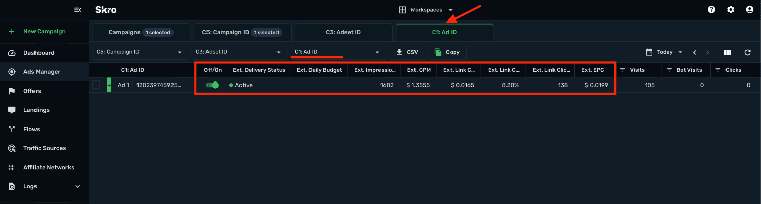 Optimize Meta campaigns step 4