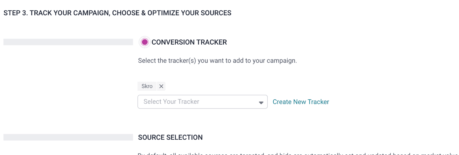 Step 3. Create a campaign on TrafficJunky.
