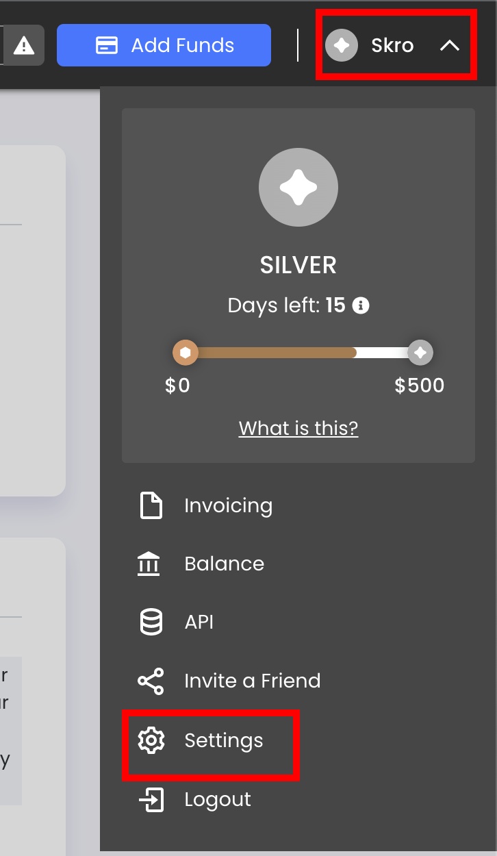 Pushground API Token 1